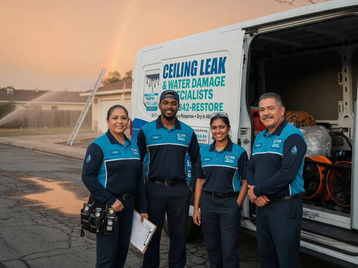 Ceiling Leak Cleanup company in Palestine, IL